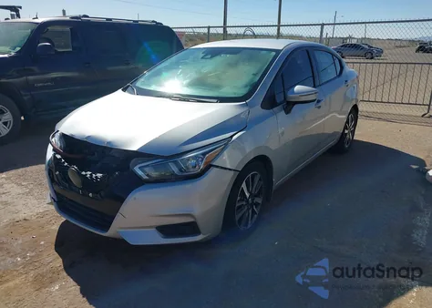 2021 Nissan Versa Sv Xtronic Cvt z USA, uszkodzony, nr VIN 3N1CN8EV5ML914760